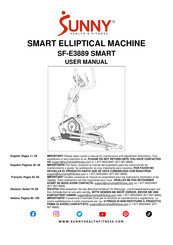 Sunny Health & Fitness SF-E3889 SMART User Manual