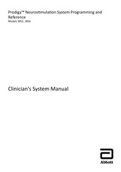 Abbott Prodigy 3855 System Manual
