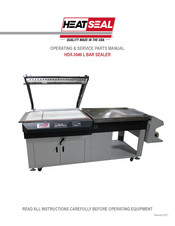 Heat Seal HDX-3040 Operating & Service Parts Manual