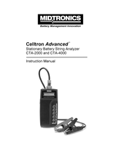 Midtronics Celltron Advanced CTA-4000 Instruction Manual