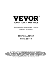 VEVOR DC100 M Manual