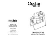 BABYSTYLE Oyster HOME SWINGING CRIB Instruction Manual