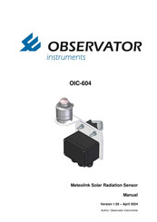 Observator OIC-604 Manual