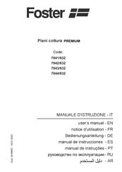 Foster PREMIUM 7043/632 User Manual