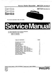 Philips AW7324/00 Service Manual