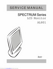 Acer SPECTRUM AL801 Service Manual