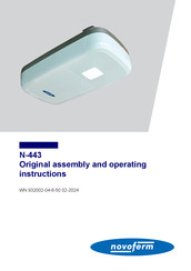 Novoferm N-443 Original Assembly And Operating Instructions