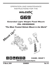 Wilcox G69 Operation And Maintenance Instruction