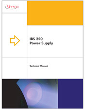 Veeco IBS 250 Technical Manual