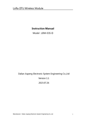 Dalian LRM-03S-D Instruction Manual