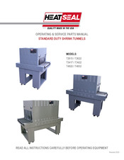 Heat Seal T3417/8 Operating & Service Parts Manual
