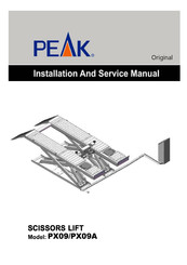 Peak PX09A Installation And Service Manual