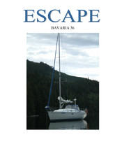 Anacortes Yacht Charters BAVARIA 36 ESCAPE Manual