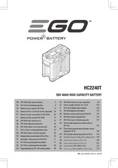 Ego Power+ PGX1401PB Original Instructions Manual