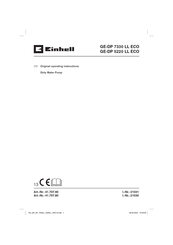 EINHELL 41.707.80 Operating Instructions Manual