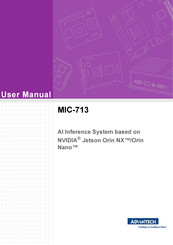 Advantech MIC-713 User Manual