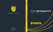PIEPS 30 PLUS XT II Quick Start Manual