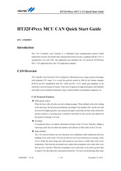 Holtek HT32F49 Series Quick Start Manual