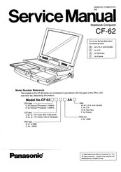 Panasonic CF-62 Series Service Manual