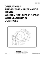 Paccar PA55 Operation & Maintenance Manual