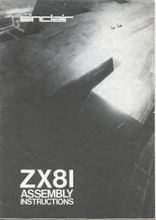 Sinclair ZX8I Assembly Instructions Manual