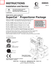 Graco SuperCat 23272 Instructions Manual