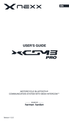Nexx XCOM3 PRO User Manual
