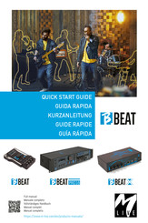 M-LIVE B.BEATX Quick Start Manual