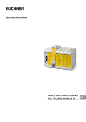EUCHNER MSC-CE-PN-121315 Operating Instructions Manual