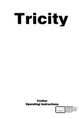 Tricity Bendix 1568 Operating Instructions Manual