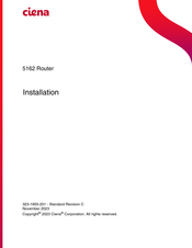 Ciena 5162 Installation Manual