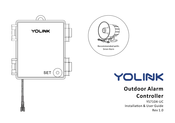 Yolink YS7104-UC Installation & User Manual