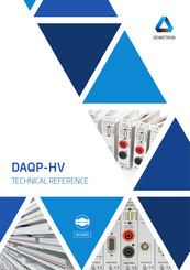 Dewetron DAQP-HV Technical Reference