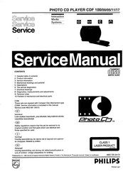Philips CDF 100/17 Service Manual
