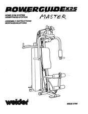 Weider MASTER POWER GUIDE X2S Assembly Instructions Manual