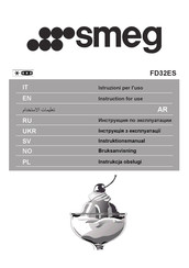 Smeg FD32ES Instructions For Use Manual