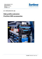 Sortimo HA AP SR5 Instructions For Use Manual