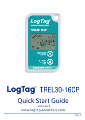 LogTag TREL30-16CP Quick Start Manual