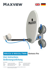 Maxview MXL026/TWIN User Instructions