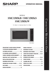 Sharp SMC1585KS Operation Manual