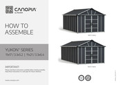 Palram canopia YUKON 11x17/3.3x5.2 How To Assemble