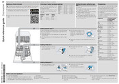 Siemens iQ700 SN27ZI04CZ Quick Reference Manual