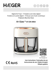 HAEGER Air Glass AF-G45-006A User Instructions
