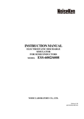 NoiseKen ESS-6002 Instruction Manual