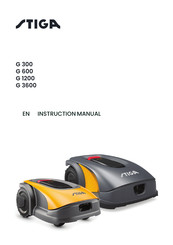 Stiga G 3600 Instruction Manual