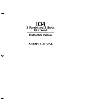 SSM IO4 Instruction Manual