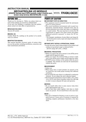MG R7K4GML3-DAC32C Instruction Manual