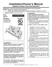 Monessen Hearth 652174950225 Installation & Owner's Manual