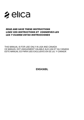 ELICA PRF0161193 Instructions Manual