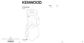 Kenwood Blend-X Fresh BLP400BK Instructions Manual